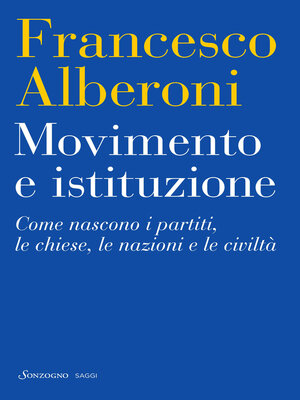 cover image of Movimento e istituzione